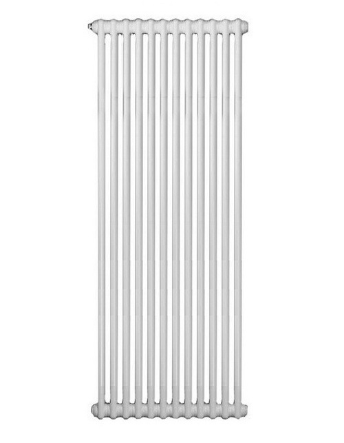 Стальной трубчатый радиатор отопления RIFAR TUBOG 2180 12 секций БЕЛЫЙ боковое подключение