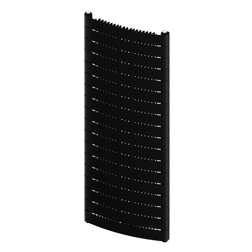 Радиатор биметаллический RIFAR CONVEX 500 х 18 секций АНТРАЦИТ